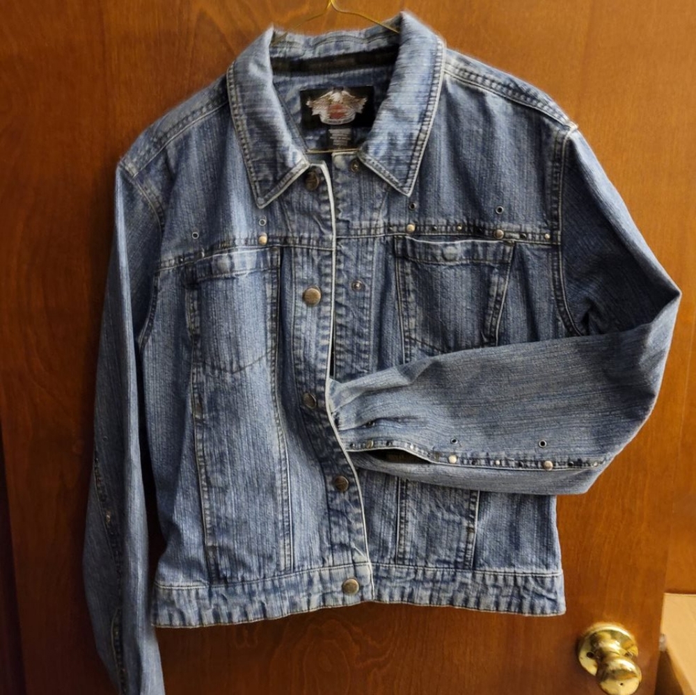 Harley Davidson Denim Jacket - Picture 7 of 7